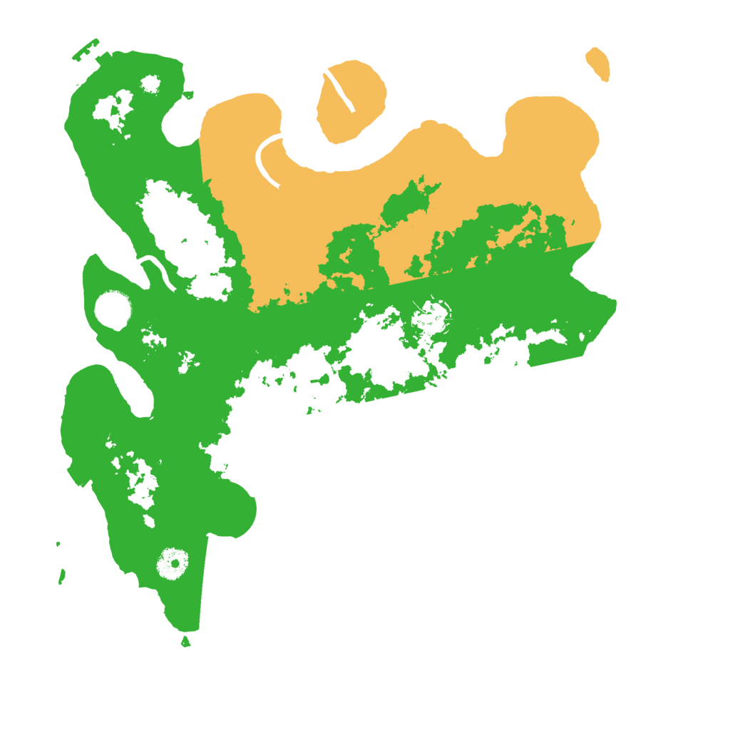 Biome Rust Map: Procedural Map, Size: 3500, Seed: 1155819794