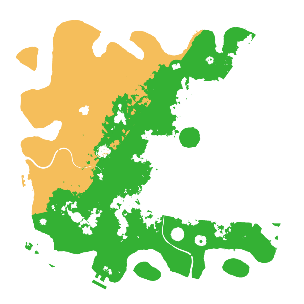 Biome Rust Map: Procedural Map, Size: 4000, Seed: 368641058