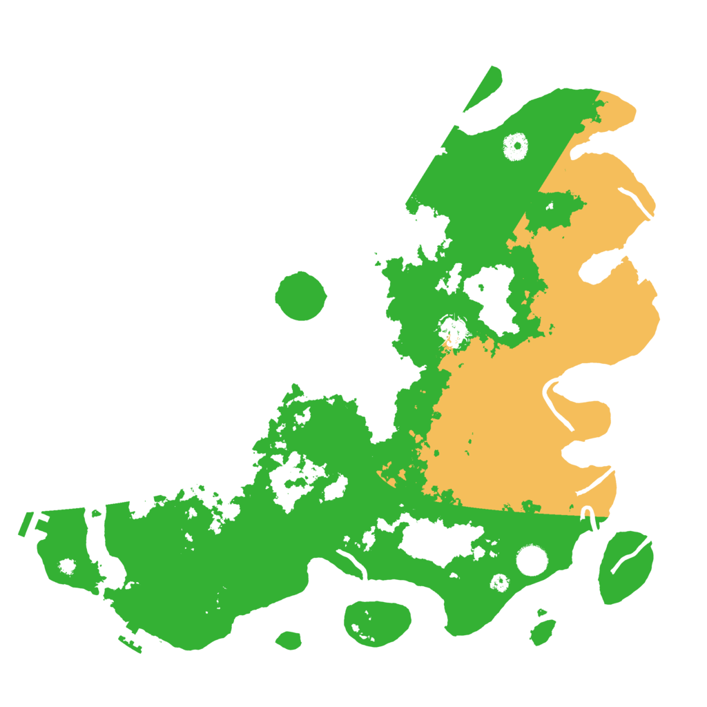 Biome Rust Map: Procedural Map, Size: 4000, Seed: 925997367