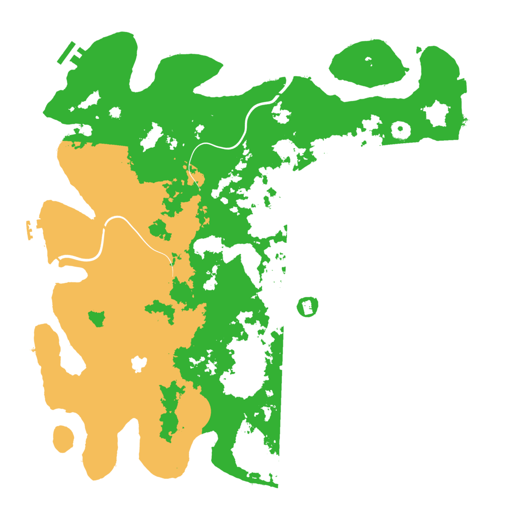 Biome Rust Map: Procedural Map, Size: 4100, Seed: 18751030