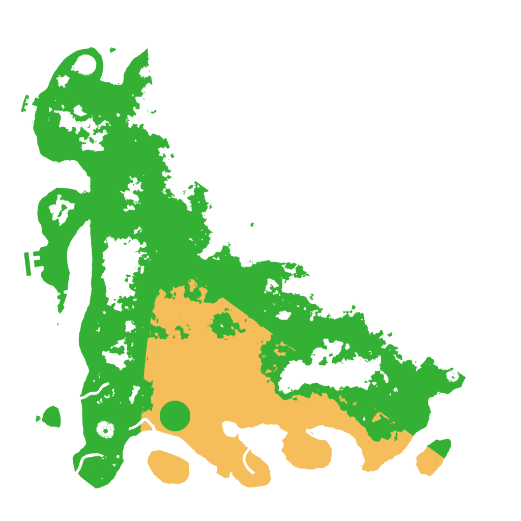 Biome Rust Map: Procedural Map, Size: 4500, Seed: 940281147