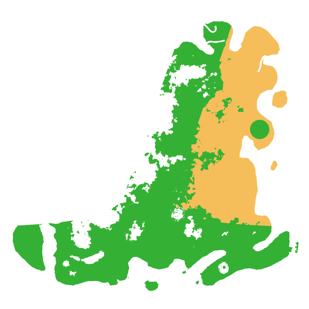 Biome Rust Map: Procedural Map, Size: 4250, Seed: 19340540
