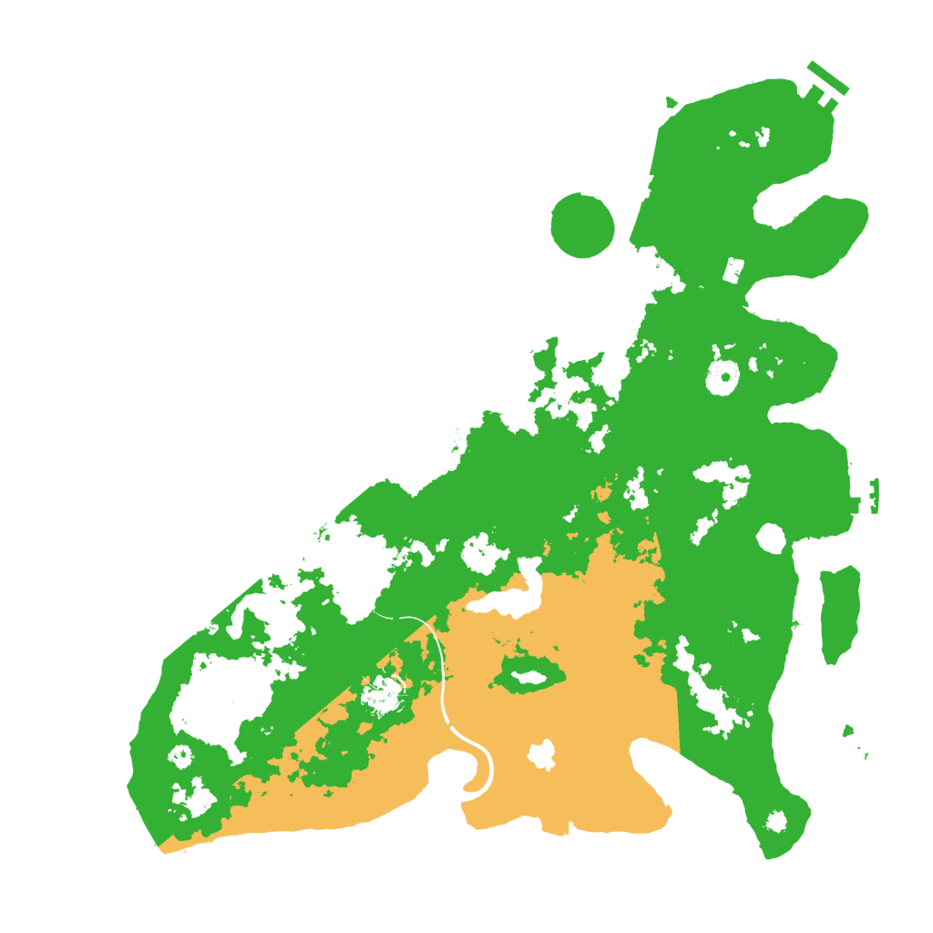 Biome Rust Map: Procedural Map, Size: 4000, Seed: 403947185