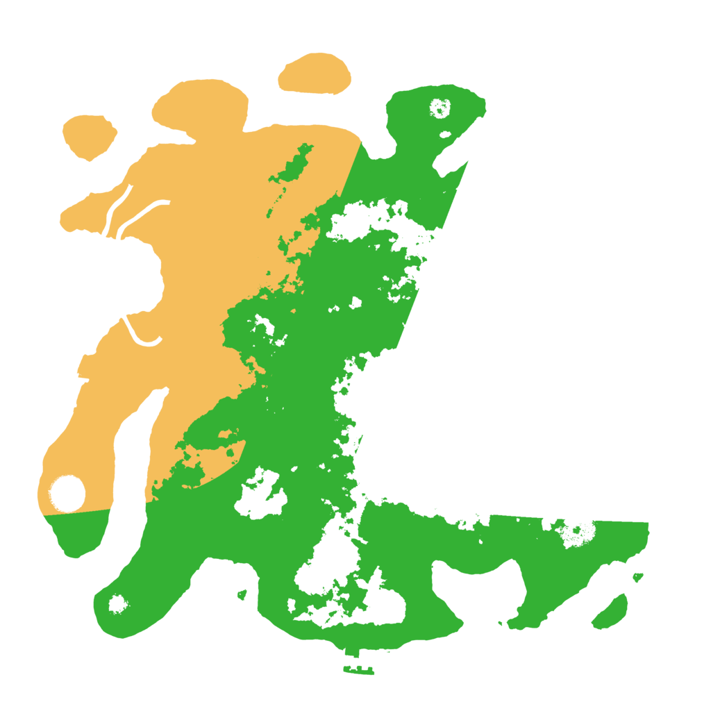 Biome Rust Map: Procedural Map, Size: 3500, Seed: 1098962508