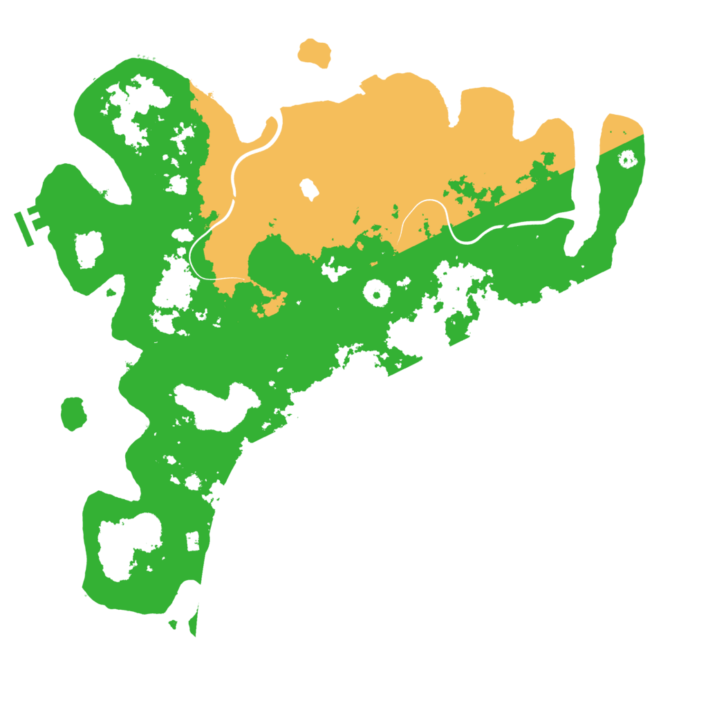 Biome Rust Map: Procedural Map, Size: 4000, Seed: 106548745