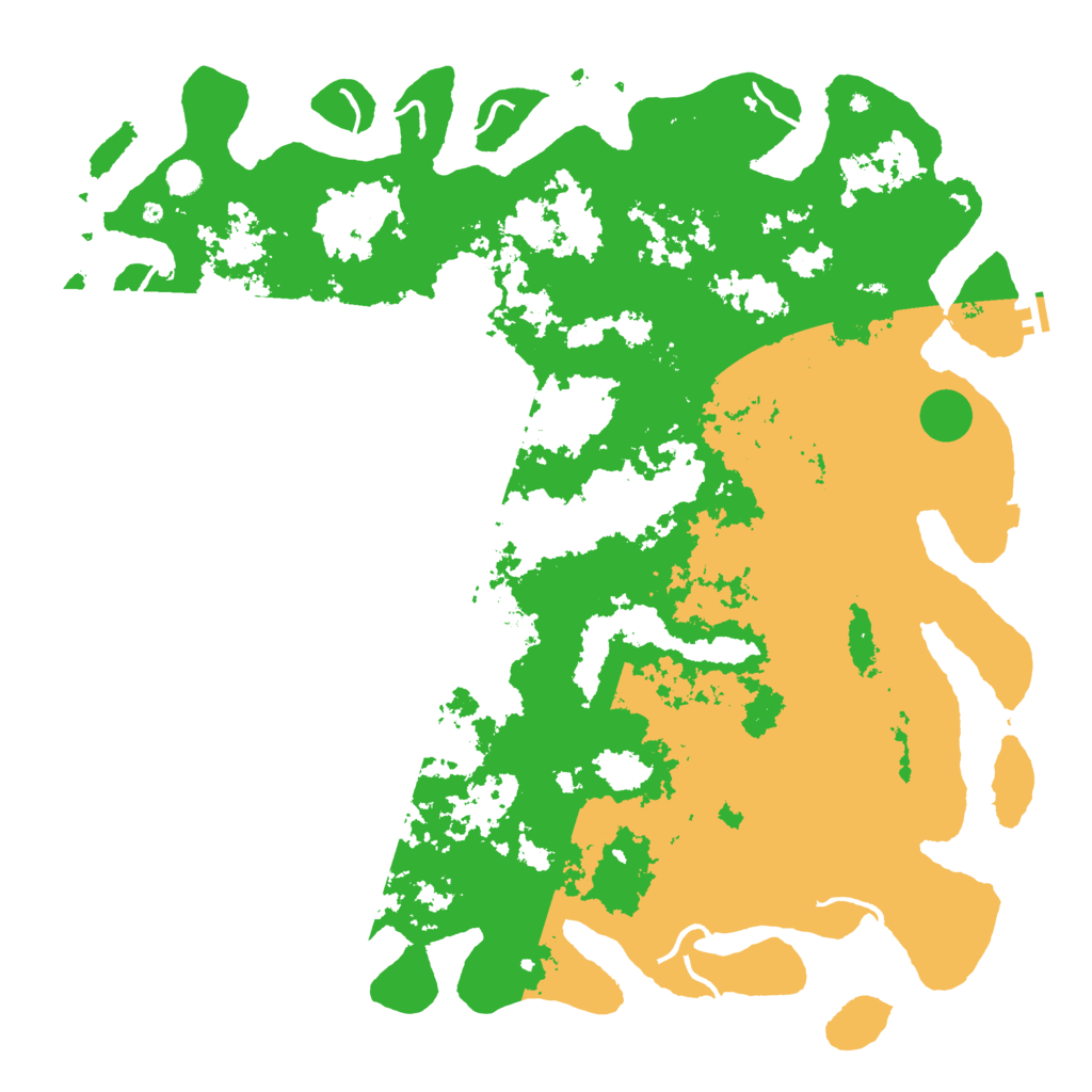 Biome Rust Map: Procedural Map, Size: 5500, Seed: 353274991