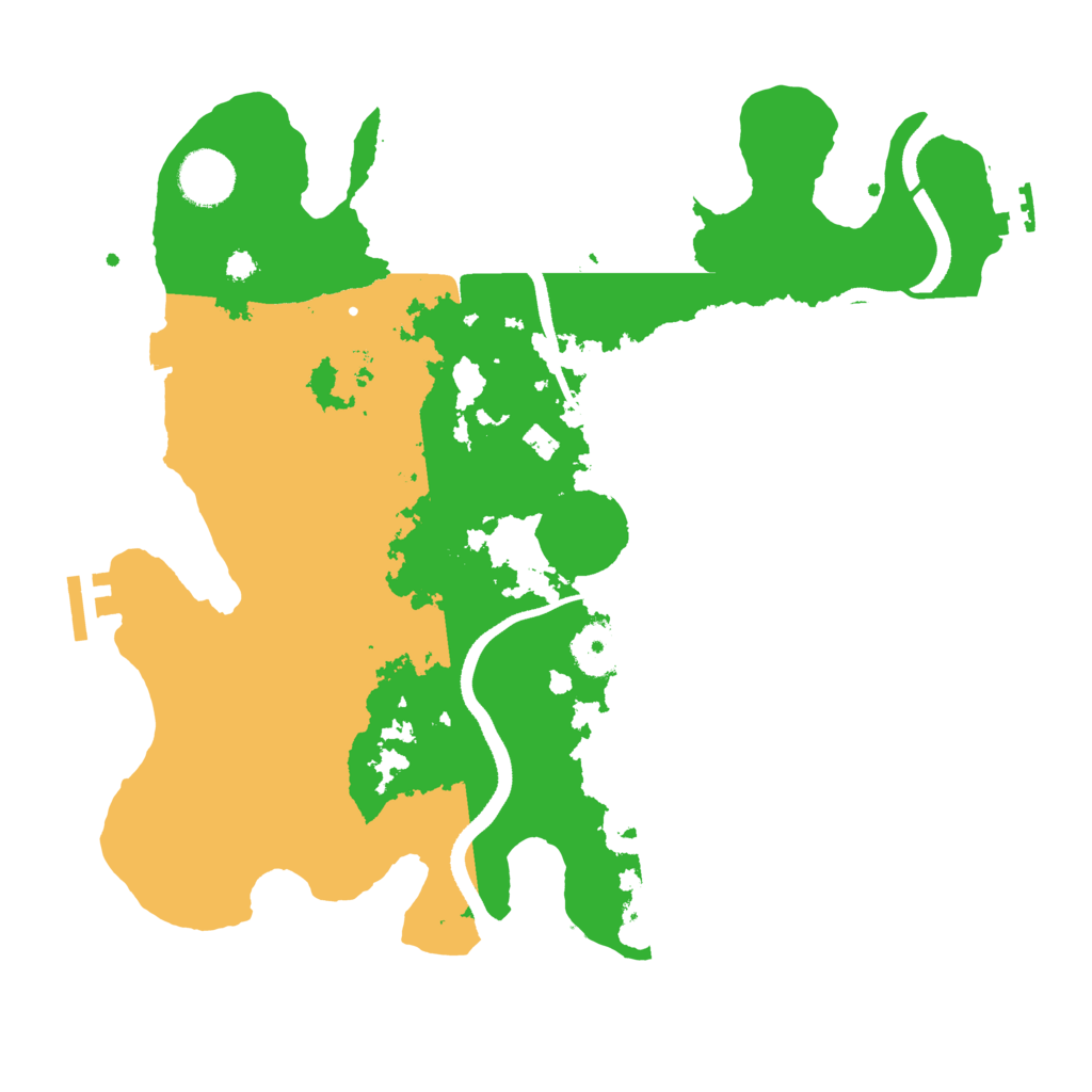 Biome Rust Map: Procedural Map, Size: 3400, Seed: 65047413