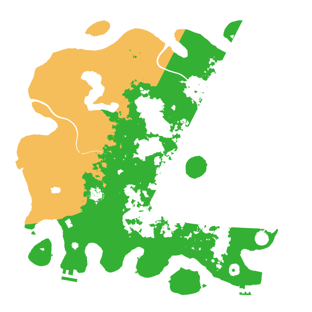 Biome Rust Map: Procedural Map, Size: 4000, Seed: 21367