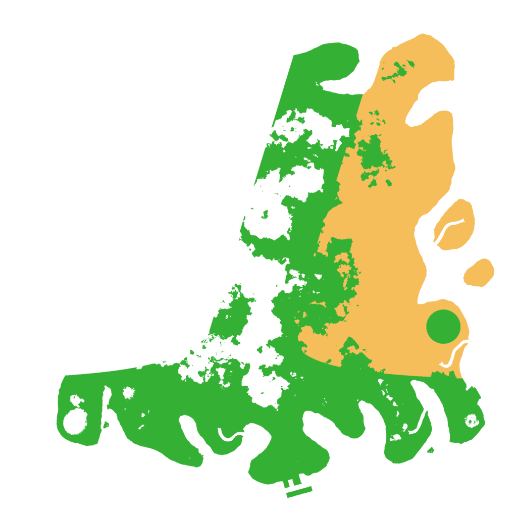 Biome Rust Map: Procedural Map, Size: 4000, Seed: 7041982
