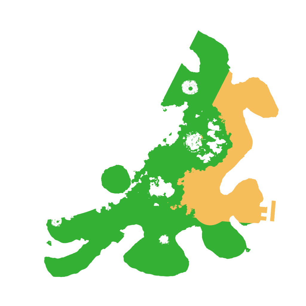 Biome Rust Map: Procedural Map, Size: 3000, Seed: 2082067520