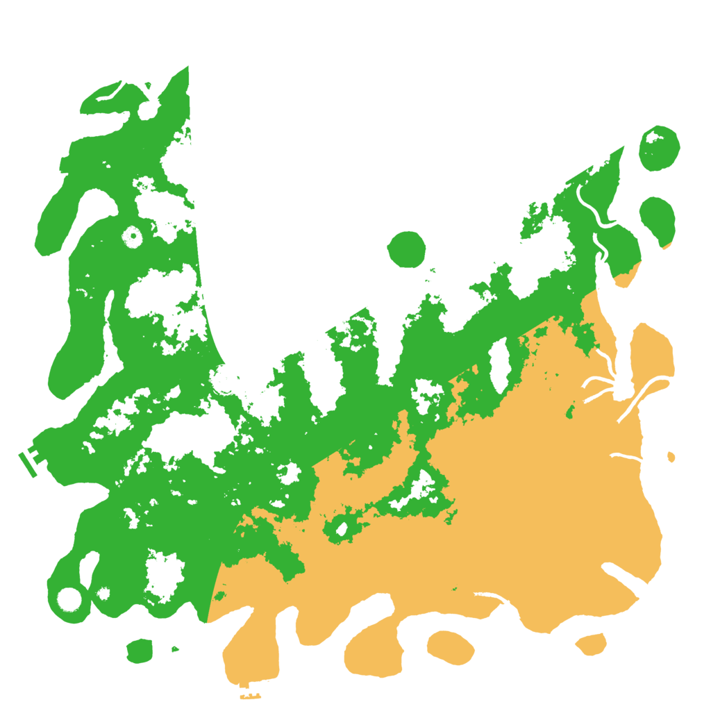 Biome Rust Map: Procedural Map, Size: 5192, Seed: 148515332