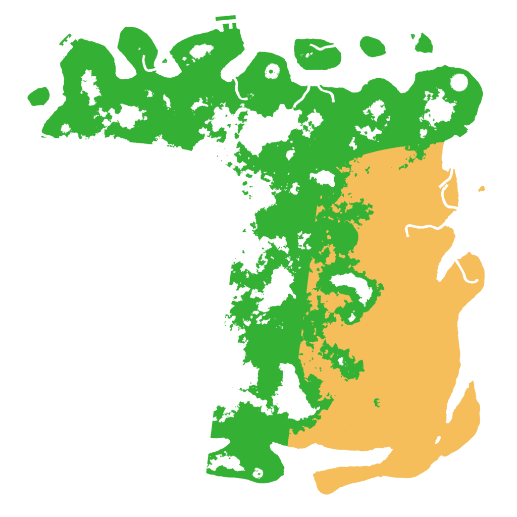 Biome Rust Map: Procedural Map, Size: 5192, Seed: 1485332