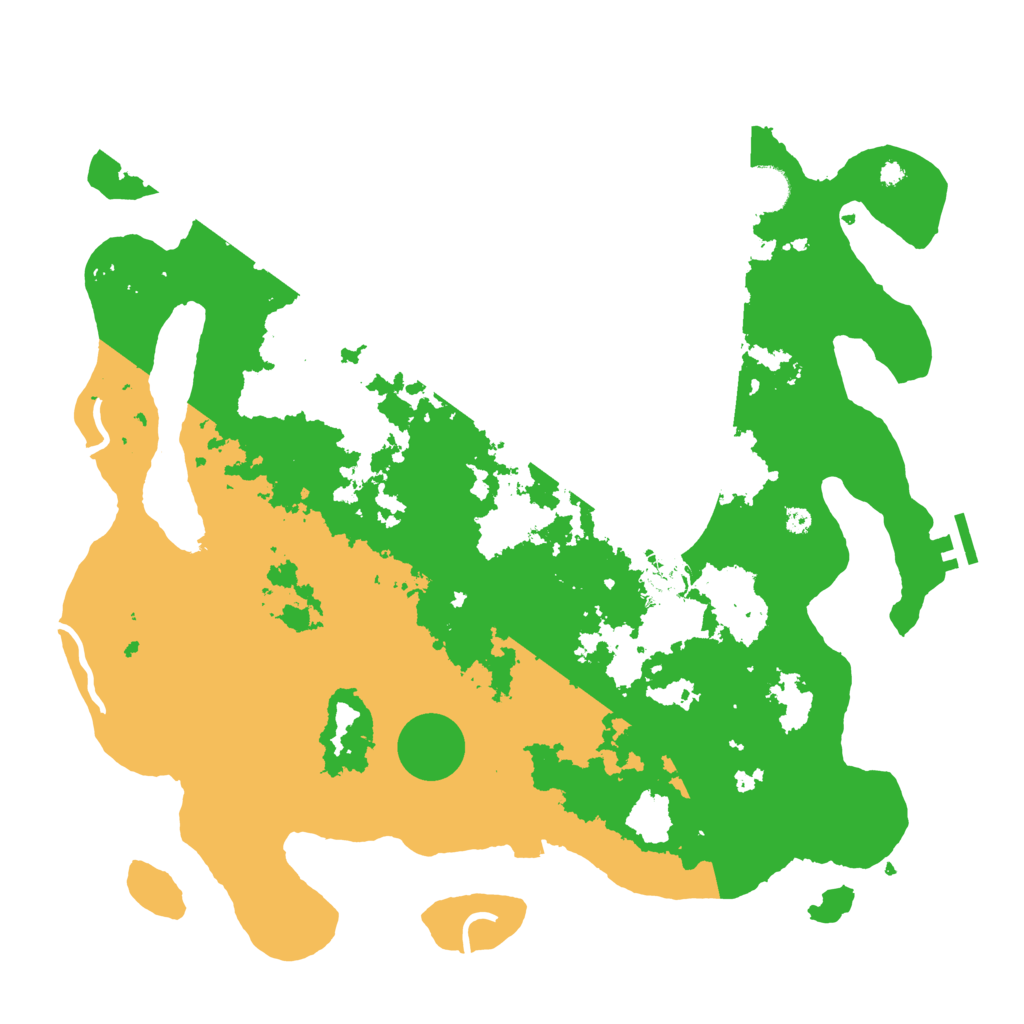 Biome Rust Map: Procedural Map, Size: 4000, Seed: 57438