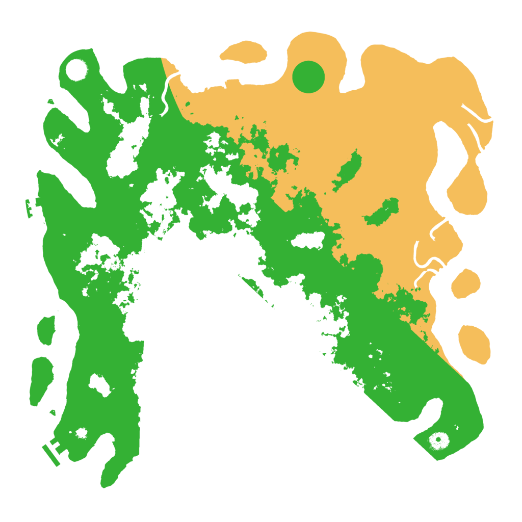 Biome Rust Map: Procedural Map, Size: 4250, Seed: 2026290455