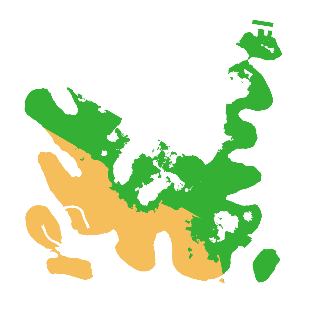 Biome Rust Map: Procedural Map, Size: 3000, Seed: 1703853883
