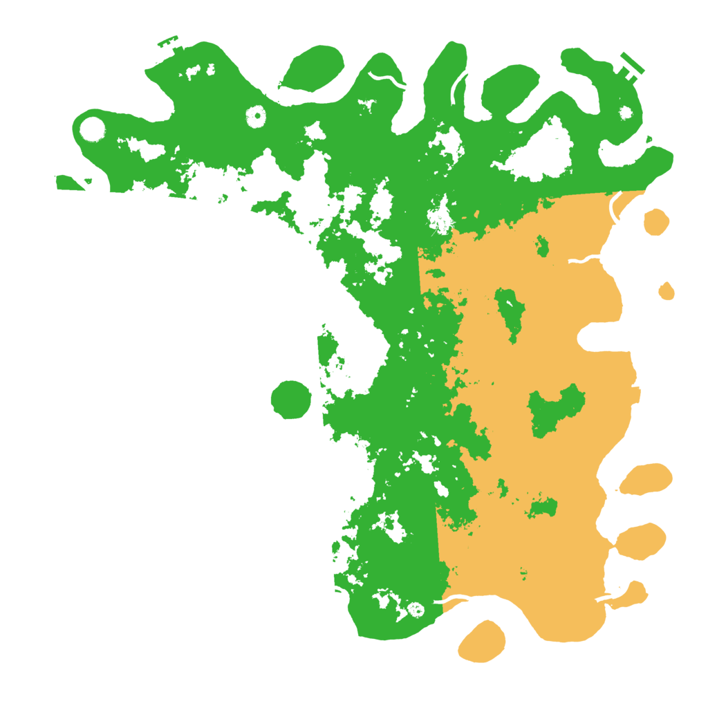 Biome Rust Map: Procedural Map, Size: 5000, Seed: 1634423728