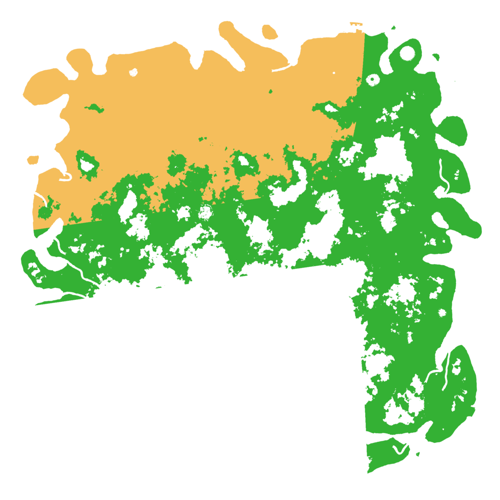 Biome Rust Map: Procedural Map, Size: 6000, Seed: 256462456