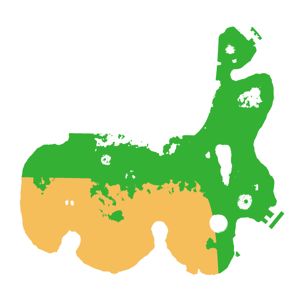 Biome Rust Map: Procedural Map, Size: 3000, Seed: 1675486507