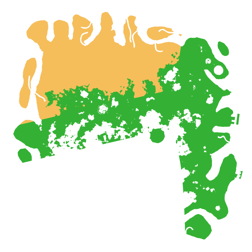 Biome Rust Map: Procedural Map, Size: 4700, Seed: 5033