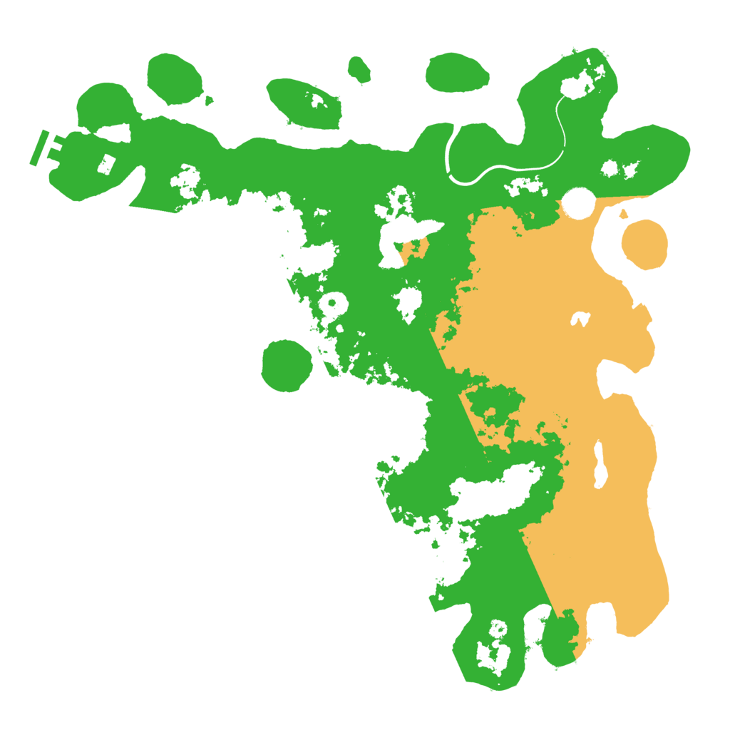 Biome Rust Map: Procedural Map, Size: 4000, Seed: 138071600
