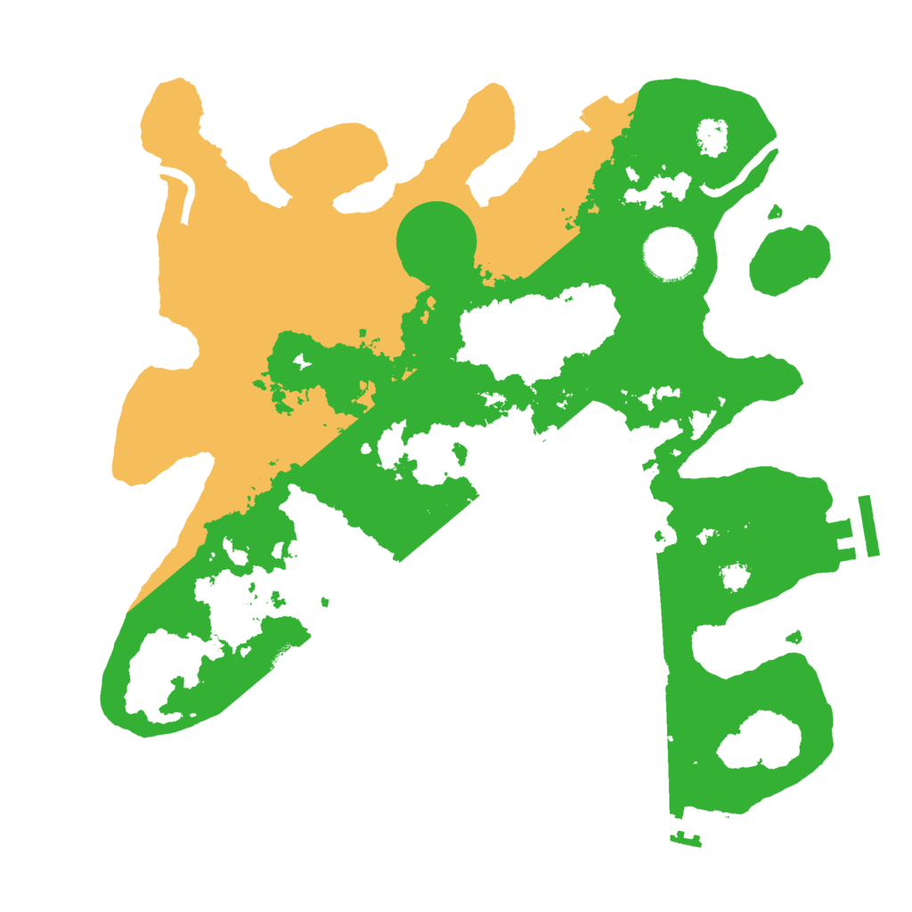 Biome Rust Map: Procedural Map, Size: 3000, Seed: 303720420