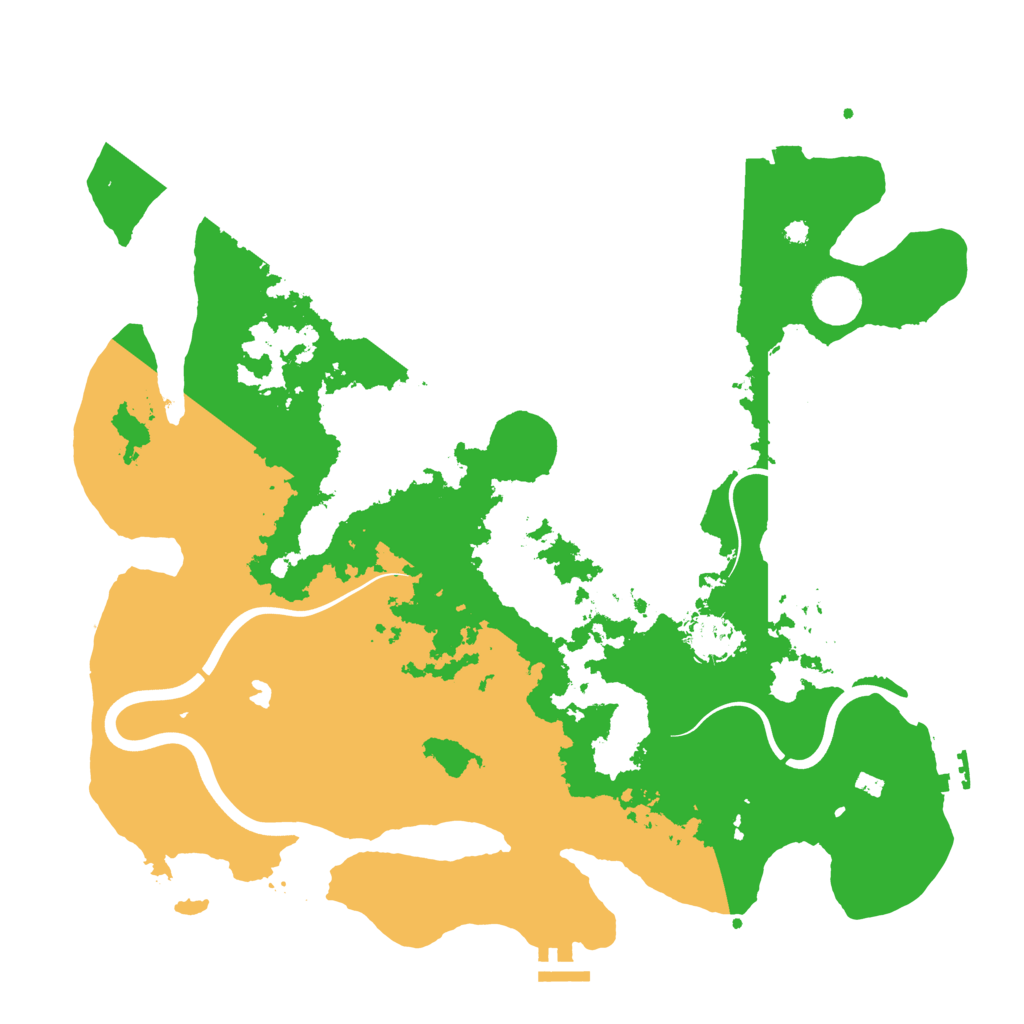Biome Rust Map: Procedural Map, Size: 4000, Seed: 1100034202