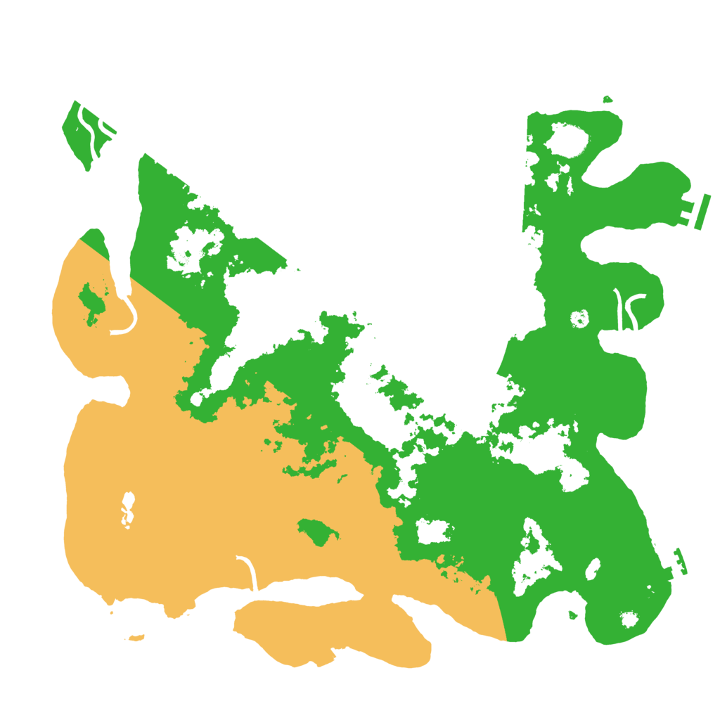 Biome Rust Map: Procedural Map, Size: 4000, Seed: 1100034202