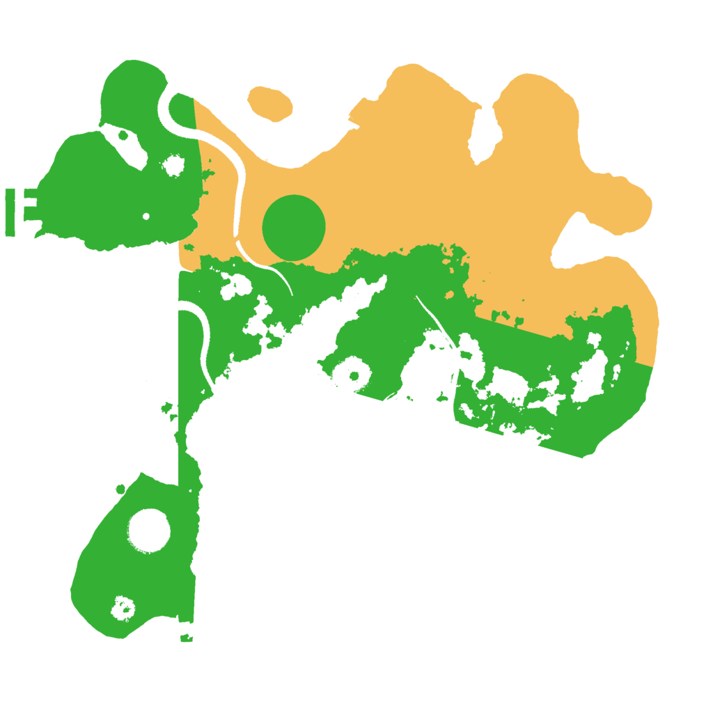 Biome Rust Map: Procedural Map, Size: 3000, Seed: 829075379