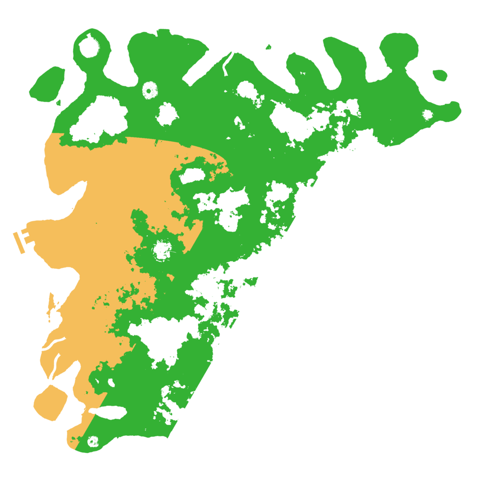 Biome Rust Map: Procedural Map, Size: 4500, Seed: 9894627