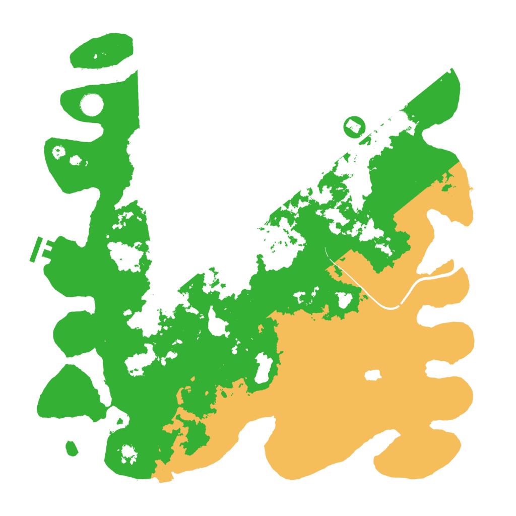 Biome Rust Map: Procedural Map, Size: 4000, Seed: 8261