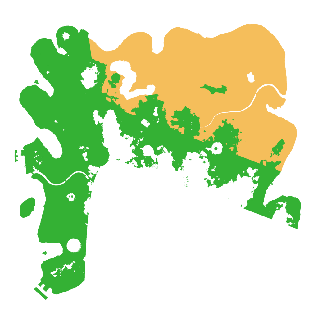 Biome Rust Map: Procedural Map, Size: 4000, Seed: 744551309