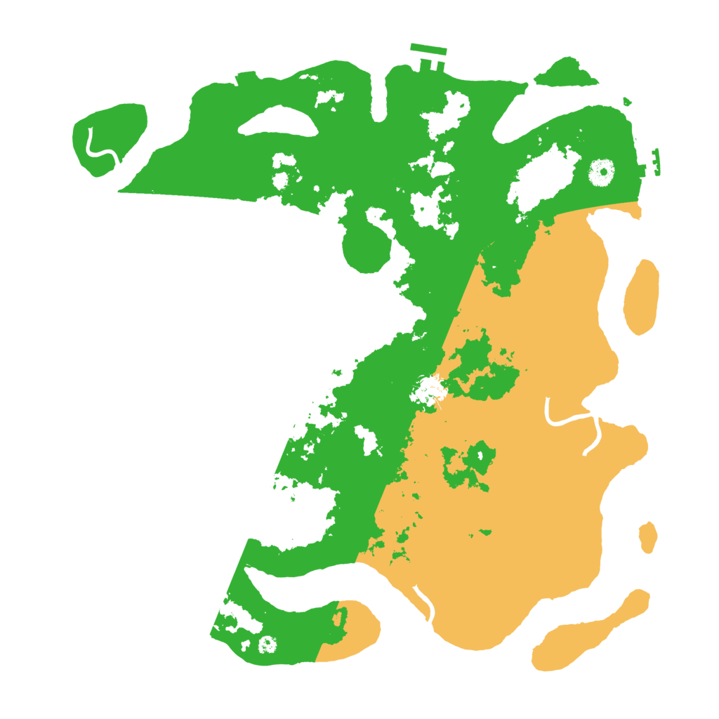 Biome Rust Map: Procedural Map, Size: 4000, Seed: 4029