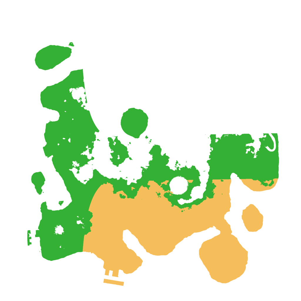 Biome Rust Map: Procedural Map, Size: 3000, Seed: 7392461