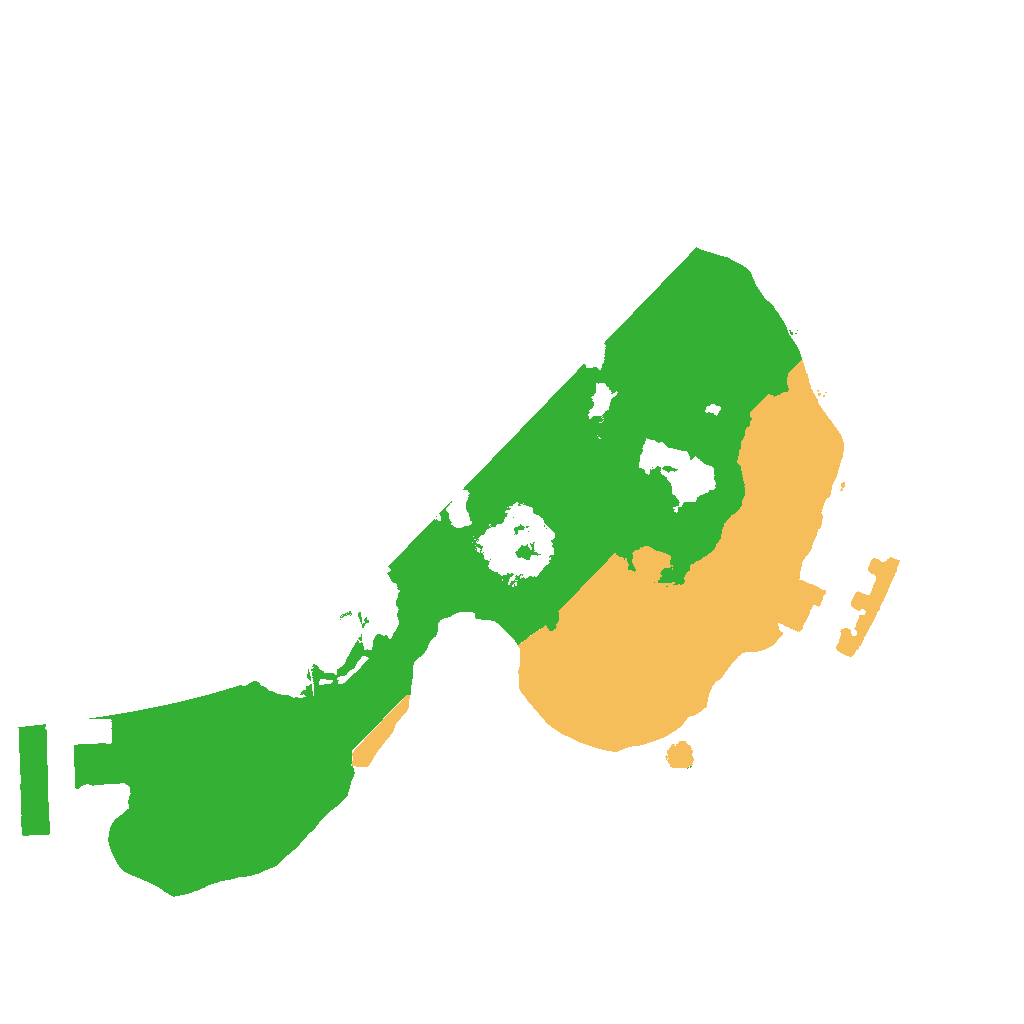 Biome Rust Map: Procedural Map, Size: 1450, Seed: 886302868