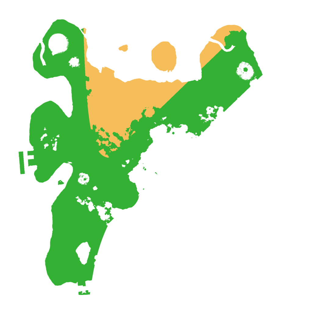 Biome Rust Map: Procedural Map, Size: 2800, Seed: 1983581717