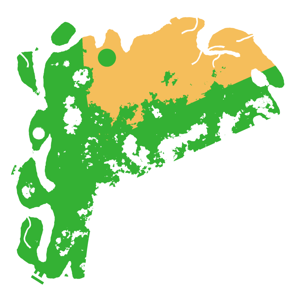 Biome Rust Map: Procedural Map, Size: 4500, Seed: 141779076