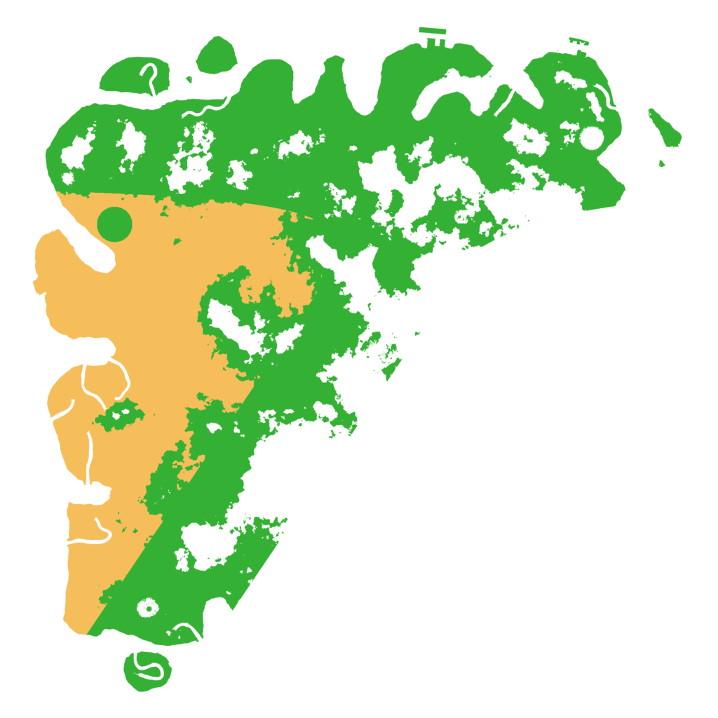 Biome Rust Map: Procedural Map, Size: 5380, Seed: 47852
