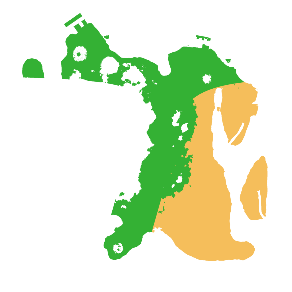 Biome Rust Map: Procedural Map, Size: 3000, Seed: 4456