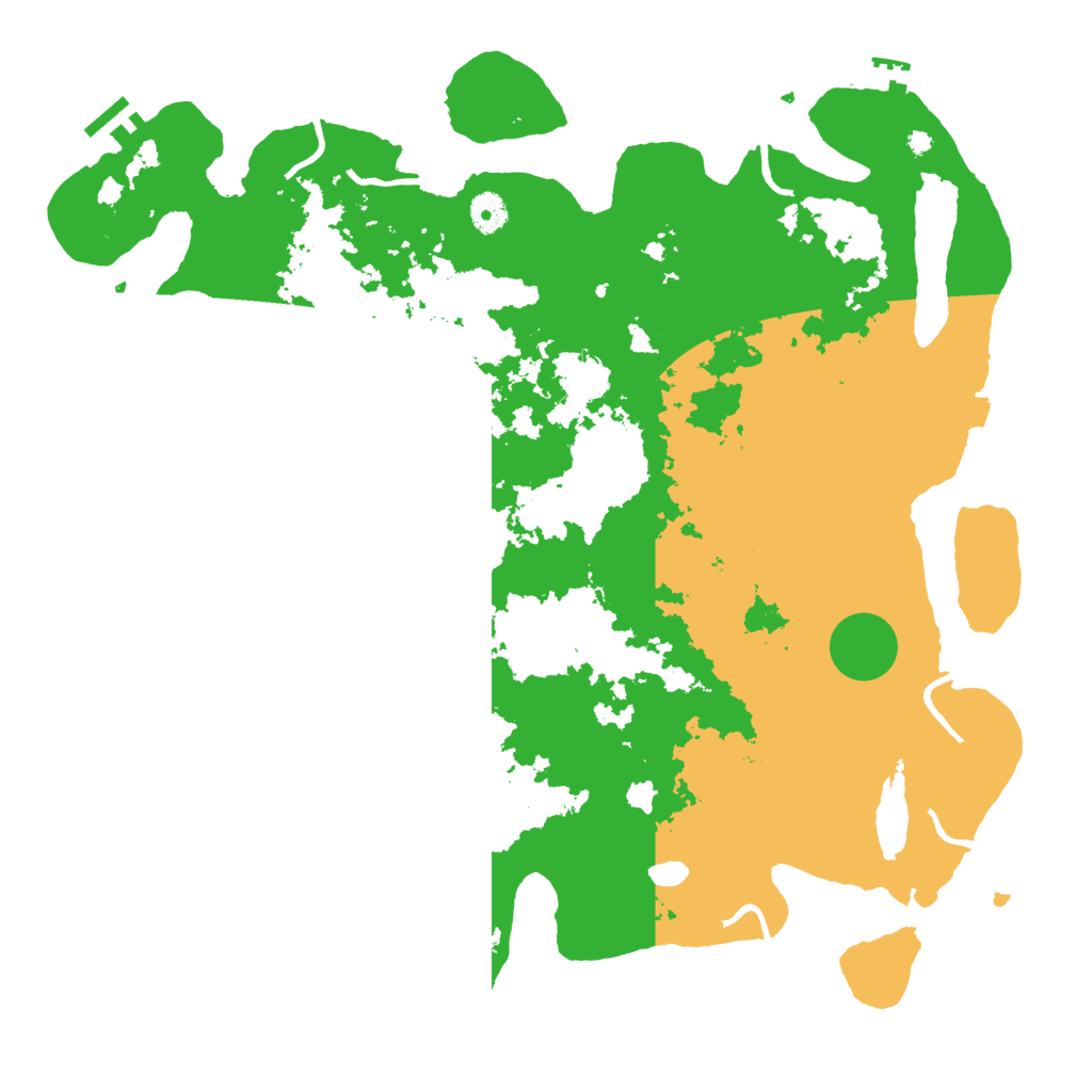 Biome Rust Map: Procedural Map, Size: 4250, Seed: 864386534