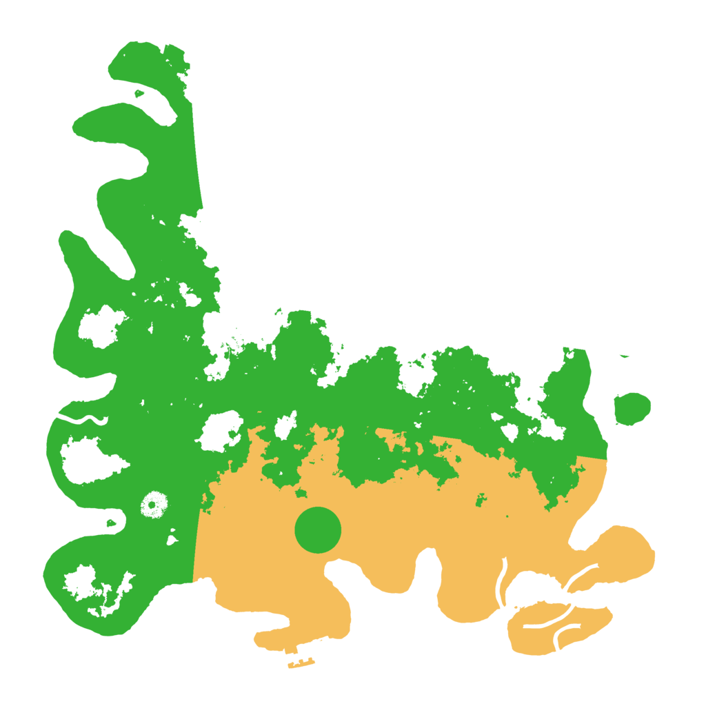 Biome Rust Map: Procedural Map, Size: 4000, Seed: 53453
