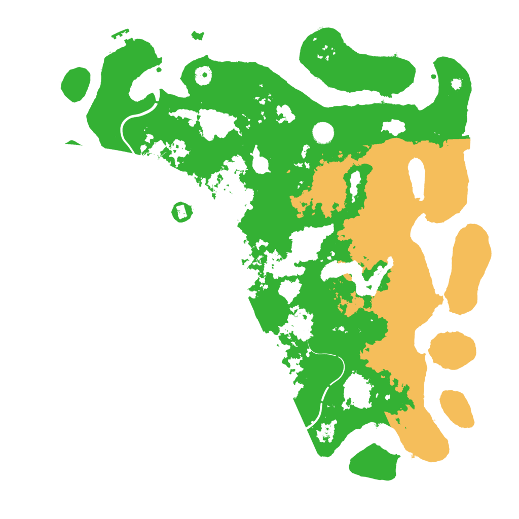Biome Rust Map: Procedural Map, Size: 4250, Seed: 813134499