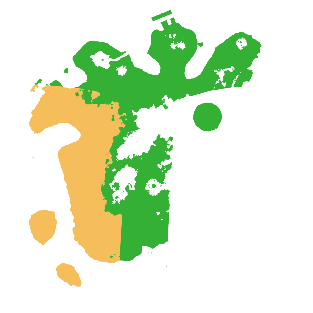 Biome Rust Map: Procedural Map, Size: 3000, Seed: 29472