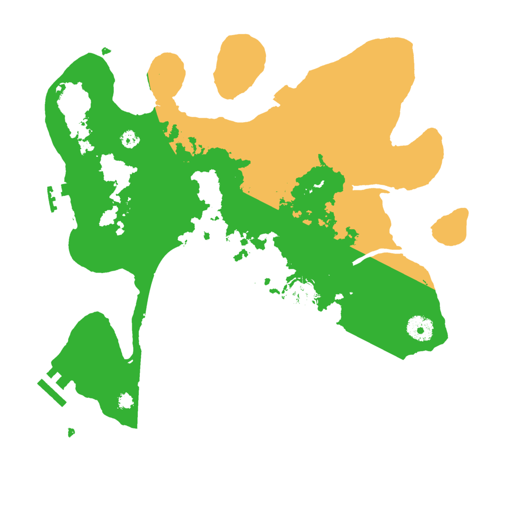 Biome Rust Map: Procedural Map, Size: 3000, Seed: 7638215