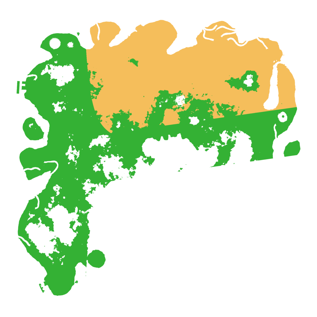 Biome Rust Map: Procedural Map, Size: 5100, Seed: 50000