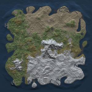 Thumbnail Rust Map: Procedural Map, Size: 5100, Seed: 50000, 19 Monuments