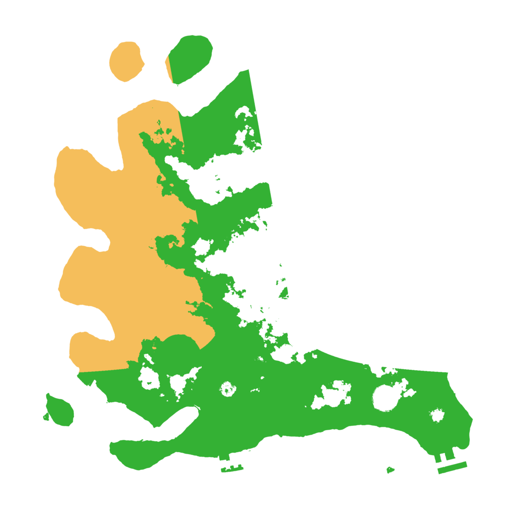 Biome Rust Map: Procedural Map, Size: 3500, Seed: 1900457370