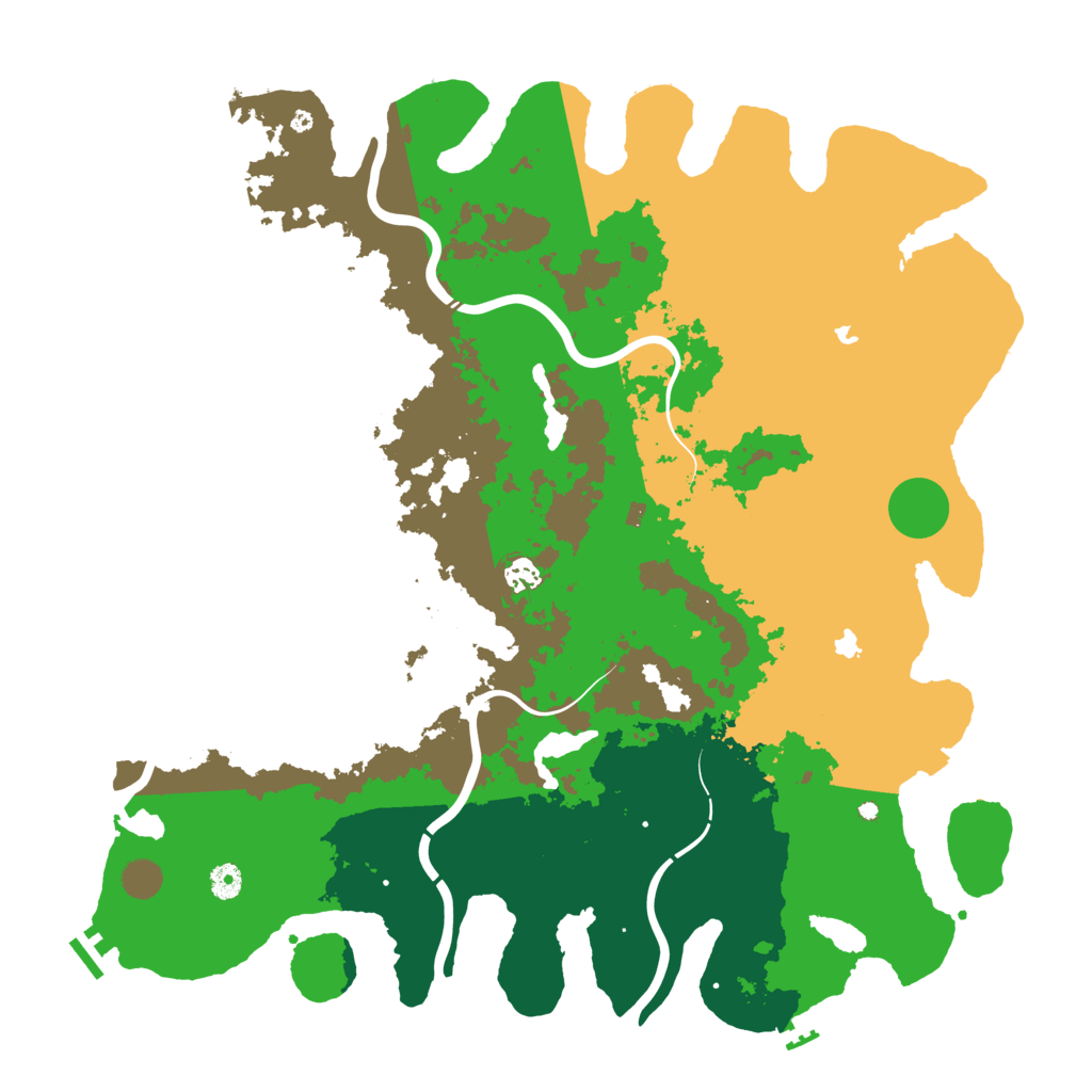 Biome Rust Map: Procedural Map, Size: 4750, Seed: 1381237553