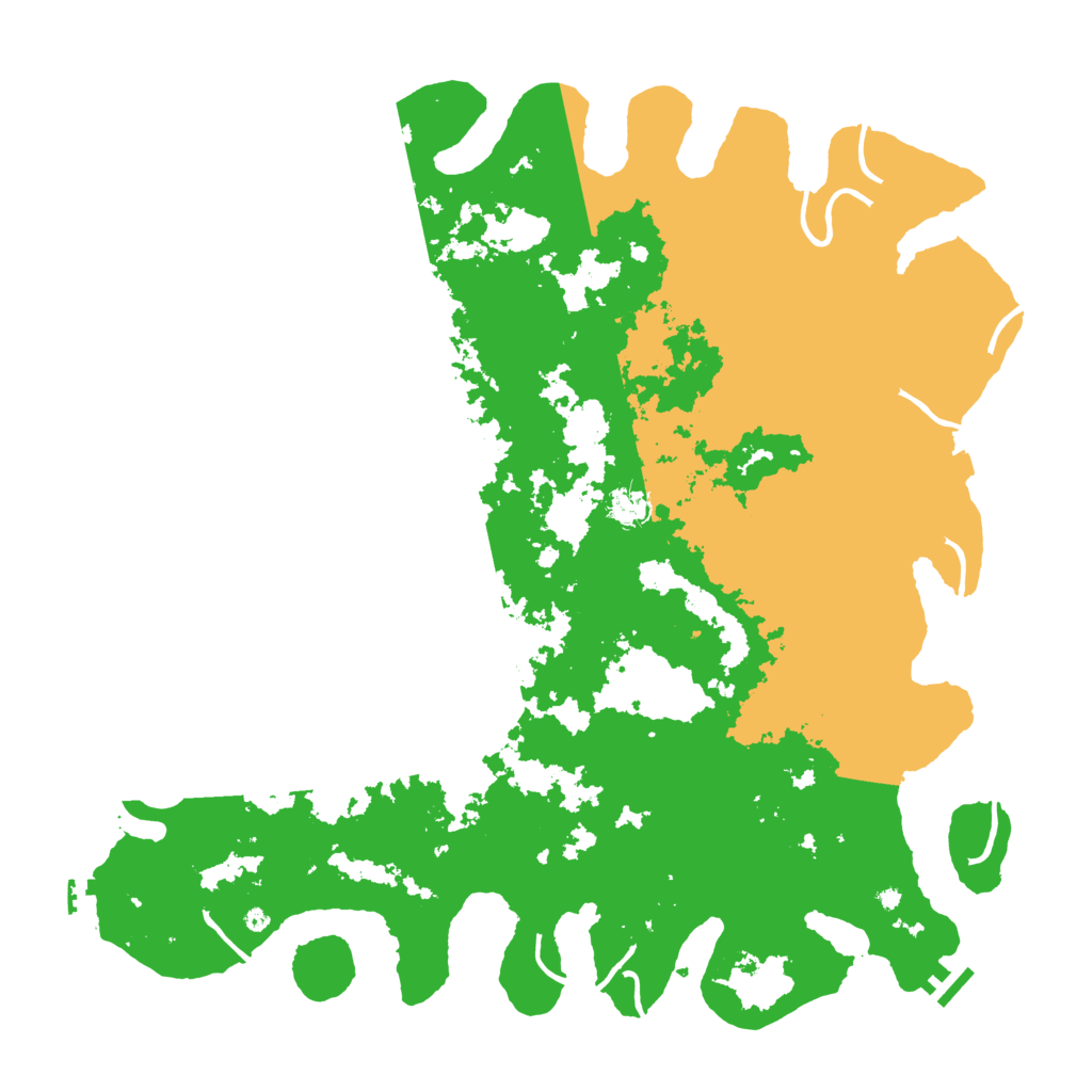 Biome Rust Map: Procedural Map, Size: 4750, Seed: 1381237553