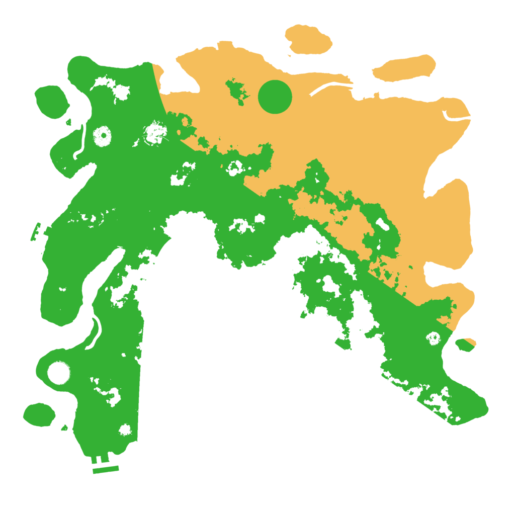Biome Rust Map: Procedural Map, Size: 4000, Seed: 173139826