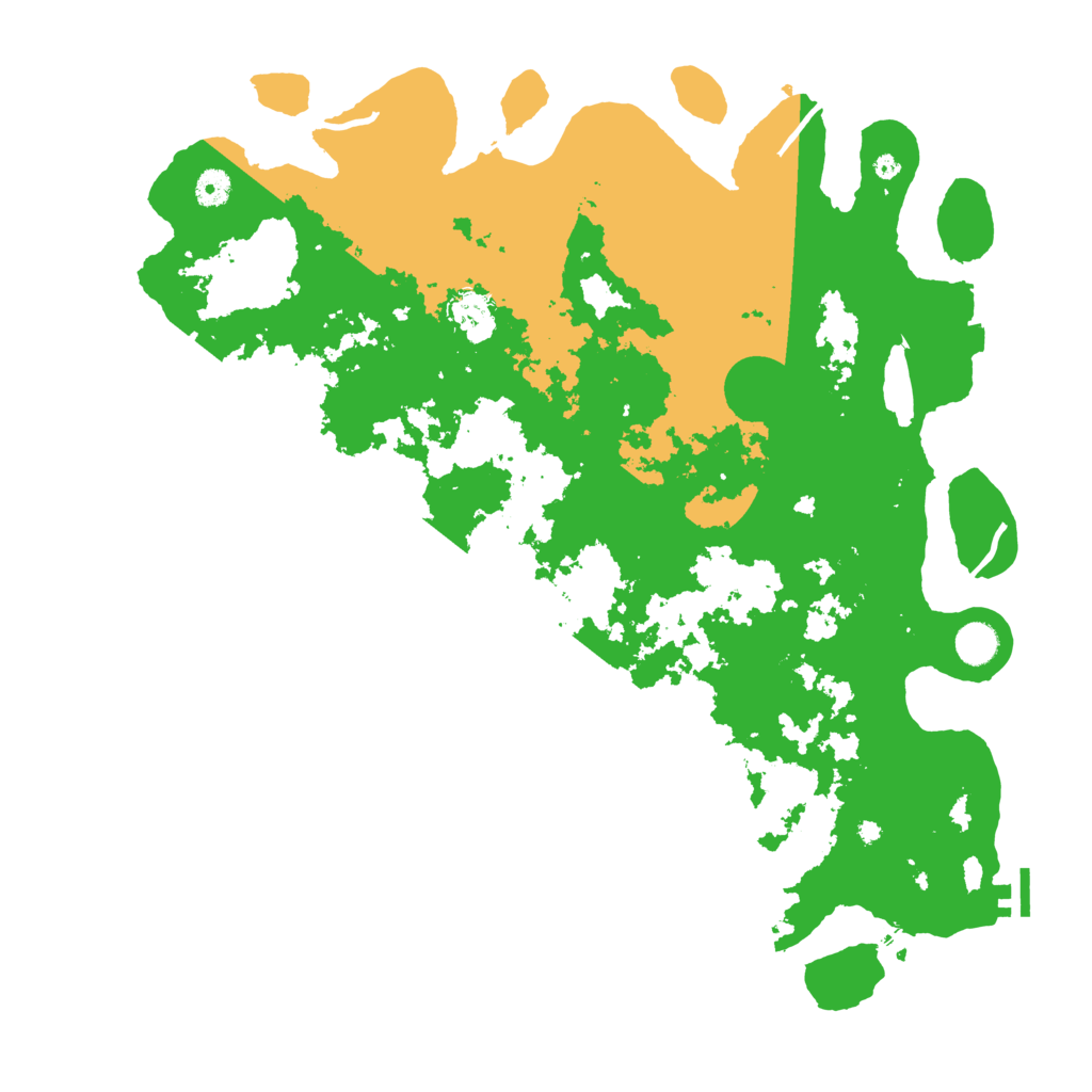 Biome Rust Map: Procedural Map, Size: 4500, Seed: 204275939